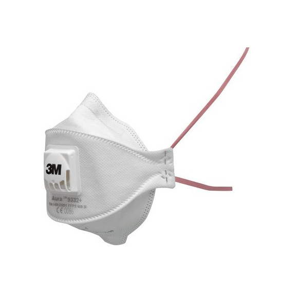 3M AURA FFP3 Maske NR D C / Ventil 9332+ (120 Masken)
