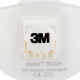 Masque AURA FFP3 3M NR D C / VALVE 9332+ (120 Masques)