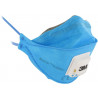 Mascarilla 9422+ para partículas FFP2 NR D con válvula azul sin grapas (10 und) 3M