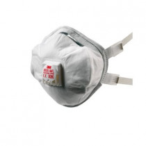 Mascarilla híbrida reutilizable FFP3 R D c/válvula 8835+ (50 mascarillas)