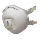Mascarilla FFP2 NR D c/válvula para soldadura y ozono 9925 (80 mascarillas)