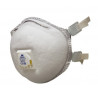 Masque pour fumées de soudage FFP2 R D avec valve, étanchéité faciale (10 pcs) 3M