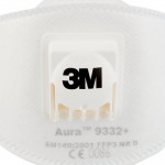Aura FFP3 Mask NR D Folded C / Valve - Small Packing 9332+ (40 masks)