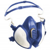 Meia máscara de proteção respiratória reutilizável 4255+ com filtros integrados 3M