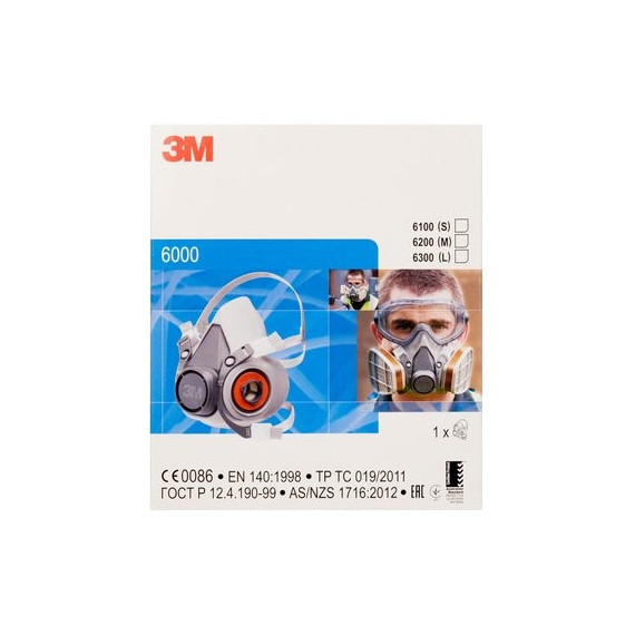 Halbmasken-Serie 6000 (8 Masken)