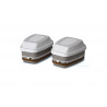 Filtro de proteção respiratória 6098 AXP3 NR (2 unid) para máscara completa 3M