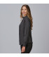 Camicia da lavoro con colletto mao per ufficio o negozi, tessuto Popeline Camiceria con stampa GRETA UNIFORMI GARY'S 243400.