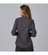 Camicia da lavoro con colletto mao per ufficio o negozi, tessuto Popeline Camiceria con stampa GRETA UNIFORMI GARY'S 243400.
