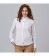 Chemise Hospitality avec col à manches longues, tissu recyclé blanc d'Idara Uniforms Gary's Ref 243900