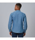 Camisa cuello mao, tejido POPELÍN TEJANO LAVADO SLIM FIT ROMEO UNIFORMES GARY'S 298200