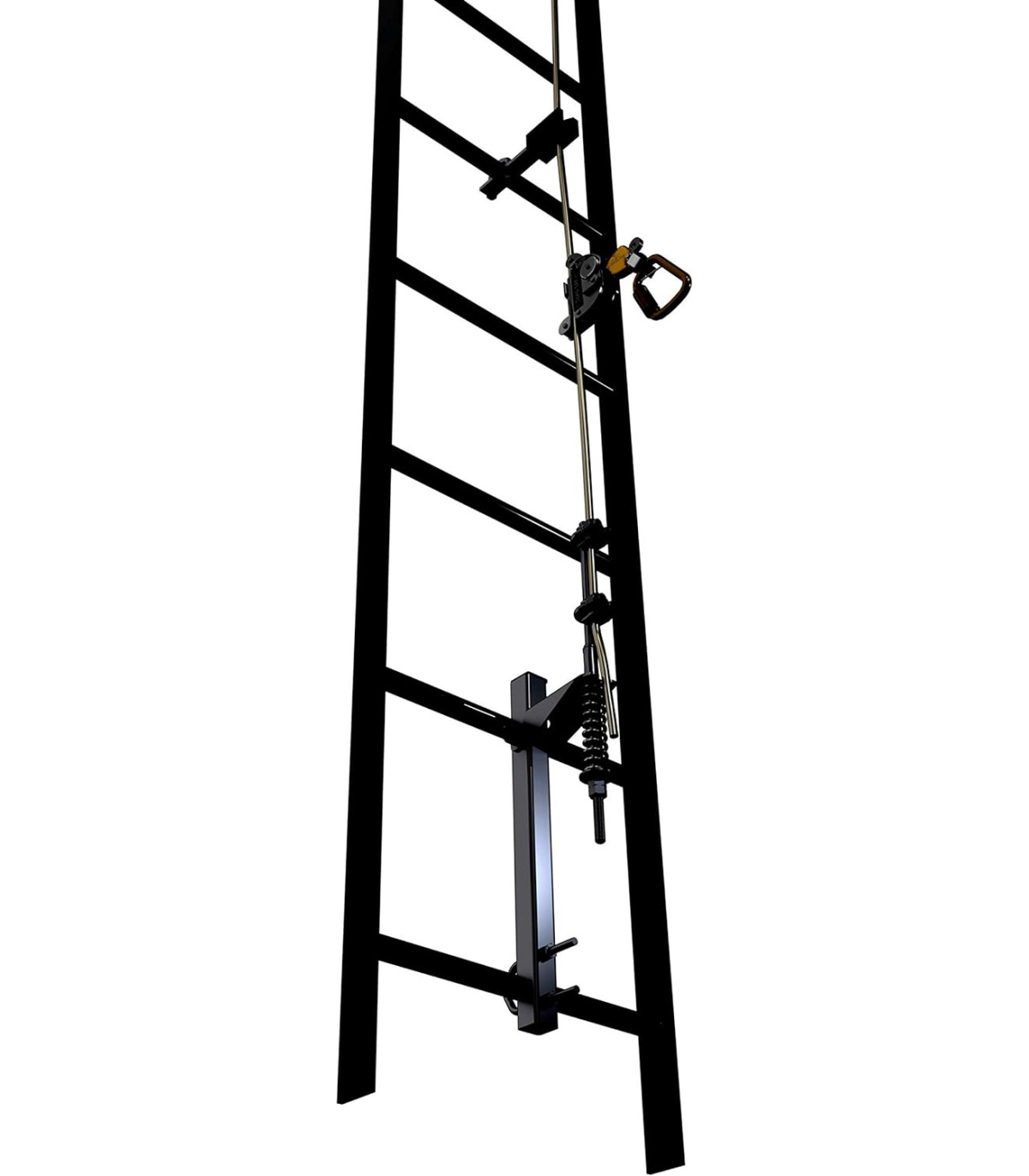 3M DBI-SALA support fixing ladder lad-Saf, stainless steel - Vertical ...