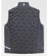 Chaleco Workshell combined with sealed padded fabric and reflective details S7810
