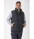 Chaleco Workshell combinado con tejido acolchado sellado S7810 WORKTEAM