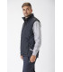 Chaleco Workshell combined with sealed padded fabric and reflective details S7810