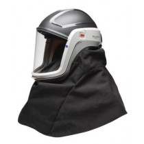 Capacete de segurança com visor de policarbonato e ombros M-400