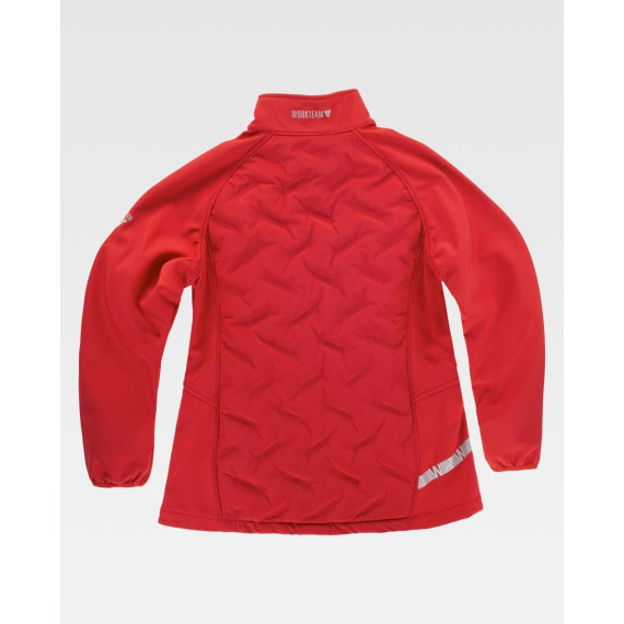 Women's work shell combined with thermally sealed quilted fabric S7815 WORKTEAM