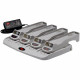 Multiple charger of 4 batteries TR600 TR644E