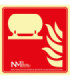 Sign "Fixed fire extinguishing installation"
