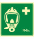 "Self-contained breathing apparatus" sign