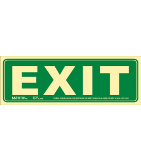 Sinal "Exit"