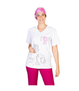 Unisex printed jacket fight against cancer HOPE UNIFORMS GARY'S 614800