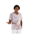 Blusa unisex EIDER in tessuto riciclato con pinces sulla schiena UNIFORMI GARY'S 611800