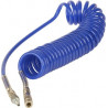 7.5 m lightweight coiled air supply hose 3080040P (without connections) 3M