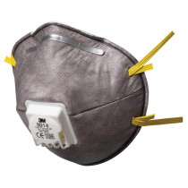 Masque FFP1 NR D C / Valve pour vapeurs biologiques Mineure VLA Petit Emballage 9914 (40 Masques)