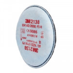 Filtro P3R, vapores orgânicos e gases ácidos inferiores VLA, Ozone 2138 (80 filtros)