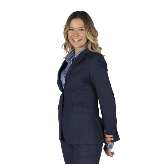 Americana da donna con 2 bottoni e mezzo fodera, tessuto MEETING UNIFORMES GARY'S 800026