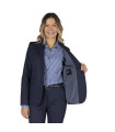 Damenjacke mit 2 Knöpfen und halbem Futter, Stoff MEETING UNIFORMES GARY'S 800026