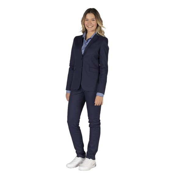 Damenjacke mit 2 Knöpfen und halbem Futter, Stoff MEETING UNIFORMES GARY'S 800026