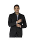 One-button American jacket with inverted lapel, made of TRIVIAL Slim Fit fabric by GARY'S.