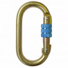 Moschettone in acciaio con chiusura manuale a vite (18mm) 981 IRUDEK
