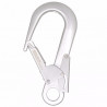Gancio in alluminio leggero Due-Lock 60 mm SILVERLIGHT 984 EN 362 IRUDEK