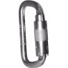 Symmetrischer Edelstahl-Karabiner Twist-Lock, Schraubverschluss mit 30 kN 308 INOX IRUDEK