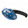 Double stop steel descender with auto-lock function IRUDEK D4