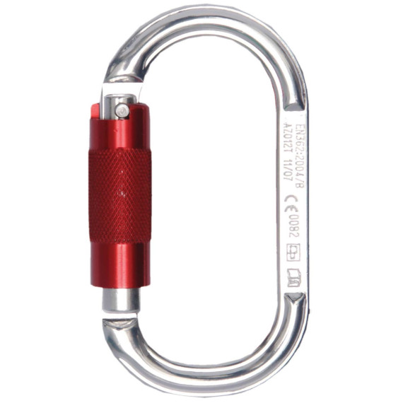 Mousqueton automatique Ø18mm 110x64mm 20 kN - EN362 (Réf. AZ012T)