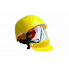 IRUDEK Protection Secra I high impact polyamide helmet and visor