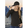 Women's stretch T-shirt with long sleeves VALENTO Funky