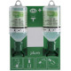 Stazione a parete con 2 bottiglie Eyes Lava 500ml 0,9%, specchio e pittogramma - EW12