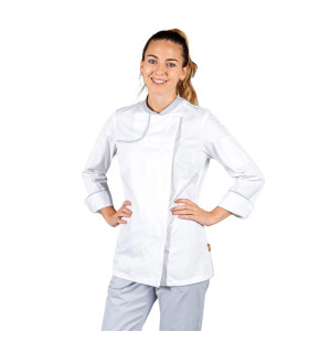 Giacca da cucina per donna, tessuto SARGA e COTONE ORGANICO ANAYA UNIFORMES GARY'S 942900