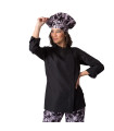 Women's kitchen jacket Miranda cross closure MICROFIBER made of 100% Polyester UNIFORMS GARY'S 948500