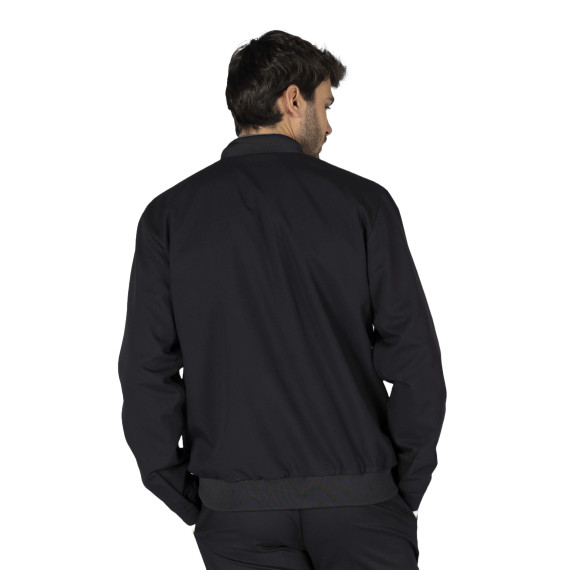 Bomber jacket for men in TRIVIAL GARY'S fabric.