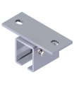 Ceiling connector for a single rail of 30 x 35 mm