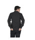 Men's long sleeve shirt with pocket and pleats, made of PES CO POPLIN fabric, black, GARY'S UNIFORMS 265800.