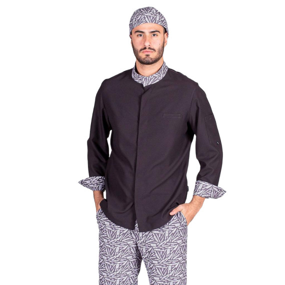Unisex-Kochjacke semi-tailliert mit technischem AEROSILVER-Gewebe, UNIFORMEN GARY'S 949900
