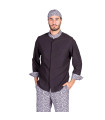 Unisex semi-fitted kitchen jacket with AEROSILVER technical fabric BACK GARY'S UNIFORMS 949900