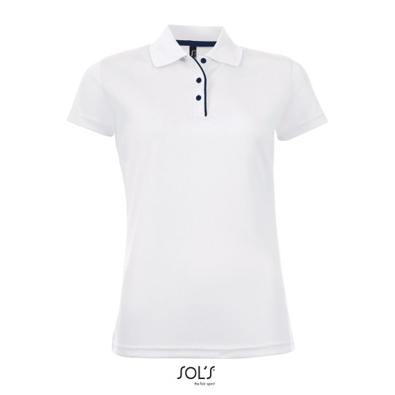 Polo De Mujer Deportivo SOL'S PERFORMER WOMEN - Bordado RWE 7,5 cm en pecho izquierdo