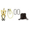 SAFETOP fall arrest equipment with harness and adjustable rope Tibet Plus